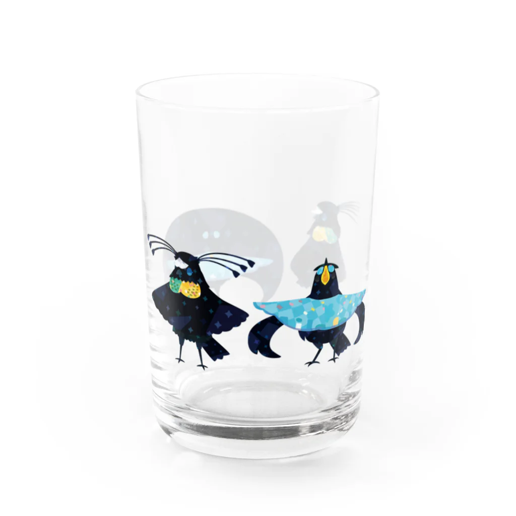 キクチミロのフウチョウコンビ Water Glass :right