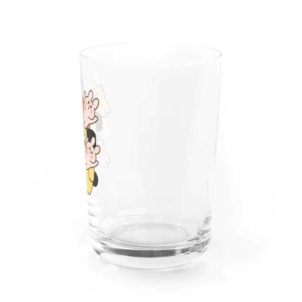 おひげのポンのうさぎさんと Water Glass :right