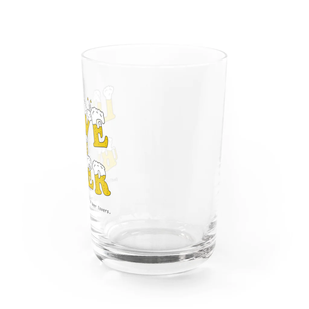 NoL〔ﾉﾙ〕のLOVE&BEER Water Glass :right