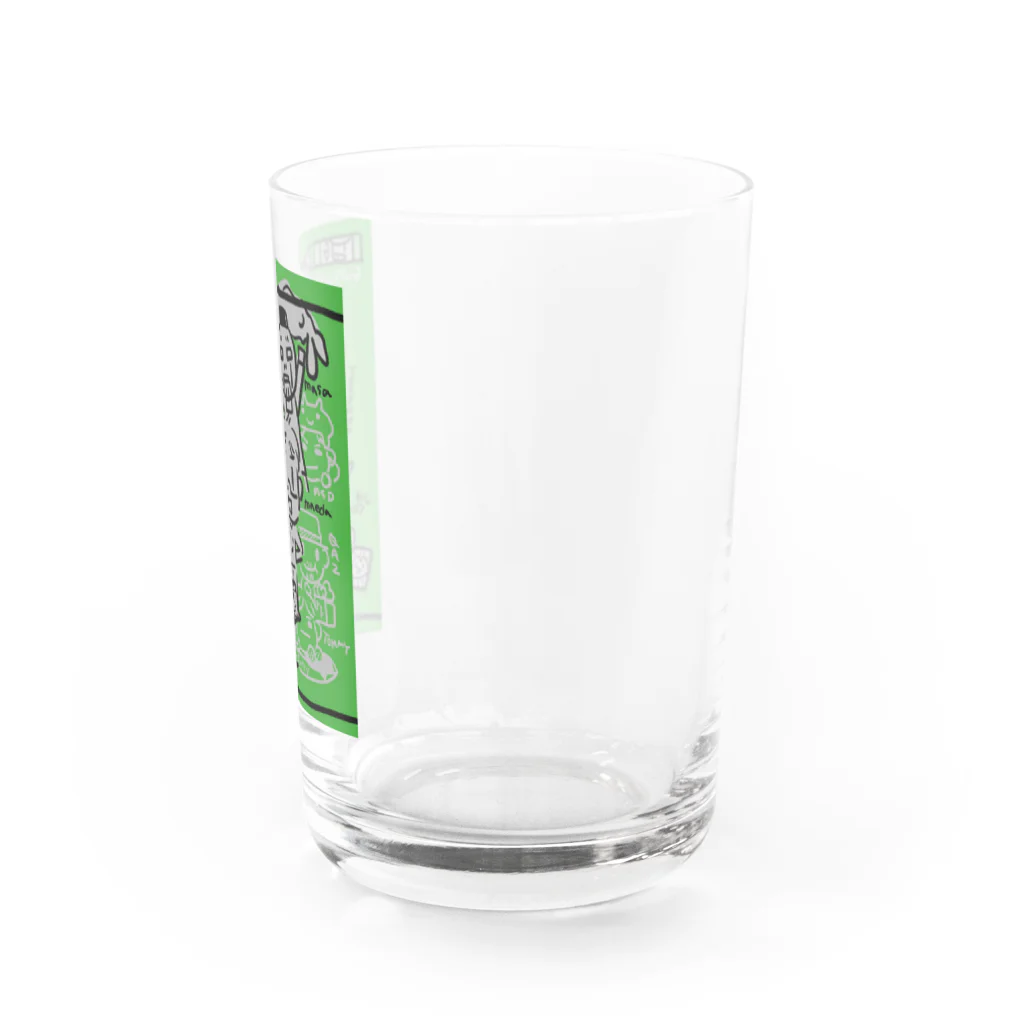 まえみゆ商店のおっさんクリエイターズ Water Glass :right