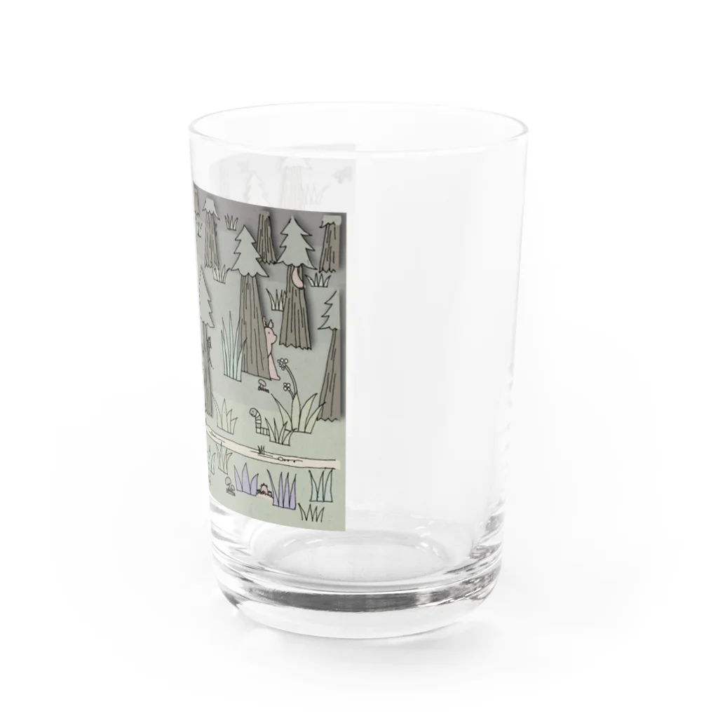 YOSHIKAZ KAWAKAMIのindyくんのお散歩 Water Glass :right