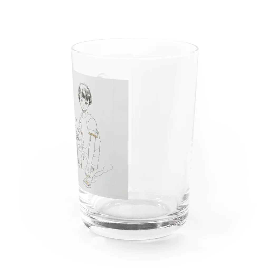 munimuのカップル(食卓) Water Glass :right