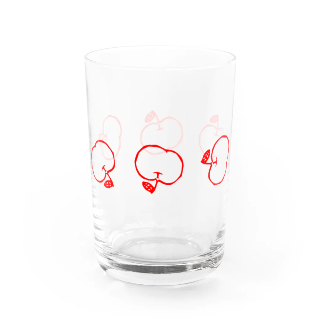 らぷるのらぷるコロコログラス赤 Water Glass :right