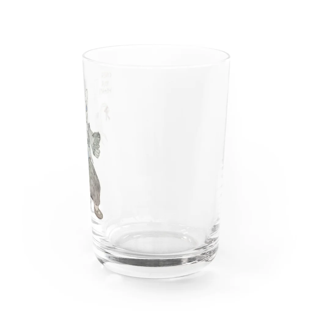 FORGOTTEN NIGHTMAREの心臓を守るるにゃん Water Glass :right