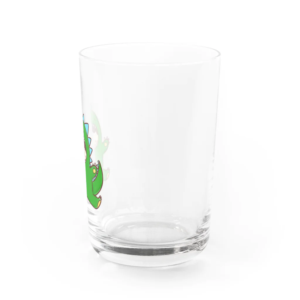 ツユリサナのかいじゅうkids Water Glass :right