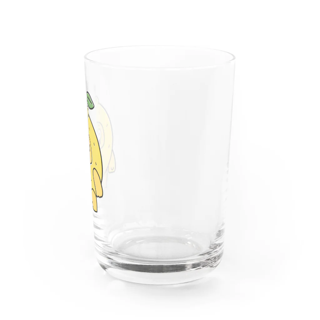 おひげのポンのレモン Water Glass :right