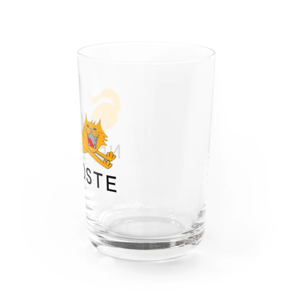 しめ鯖ライクの猫ステ Water Glass :right