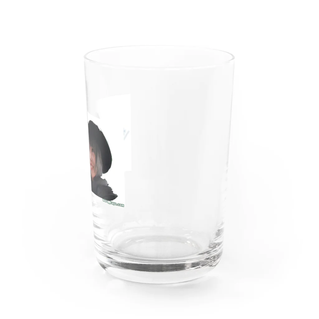 笑かよGoods～wara_kayo.com～の笑かよ～カンパイ～グッズ Water Glass :right