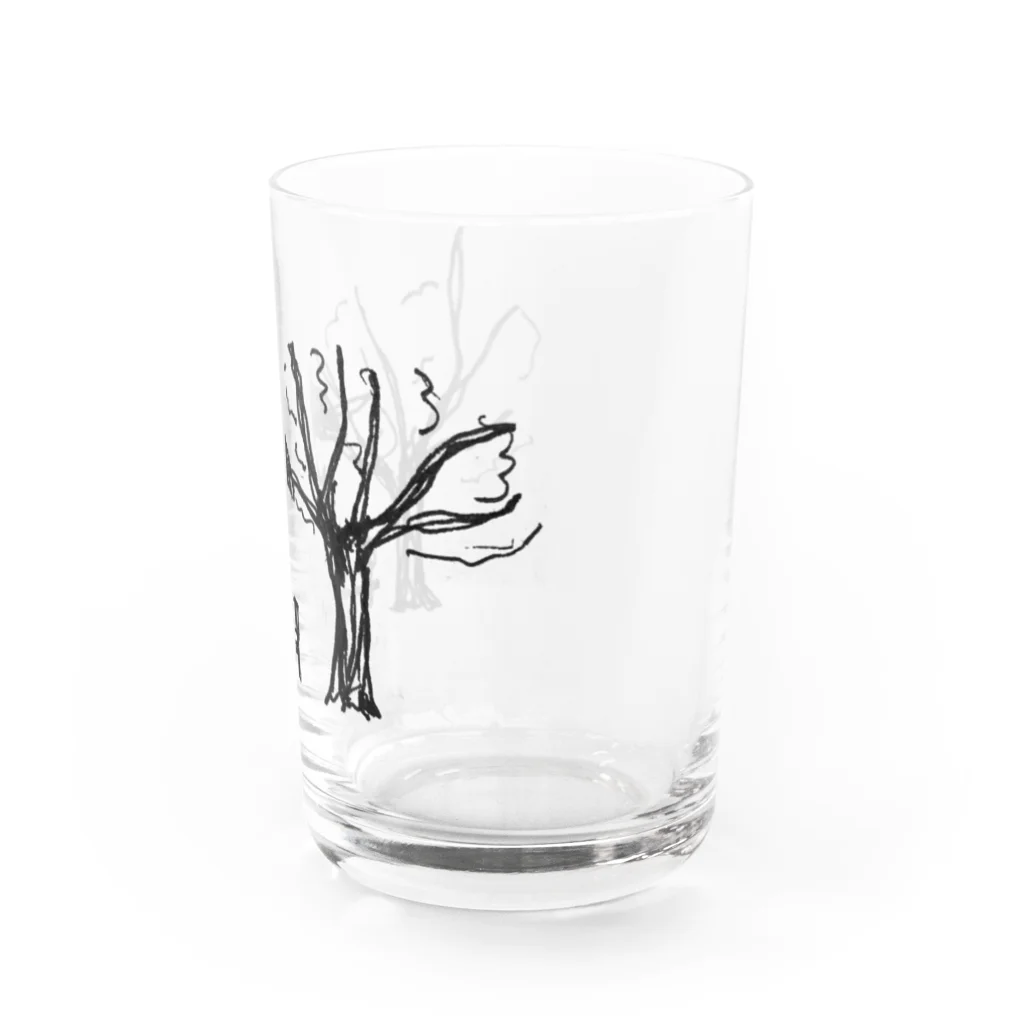 BRÜCKEのハンズフリーのひと Water Glass :right