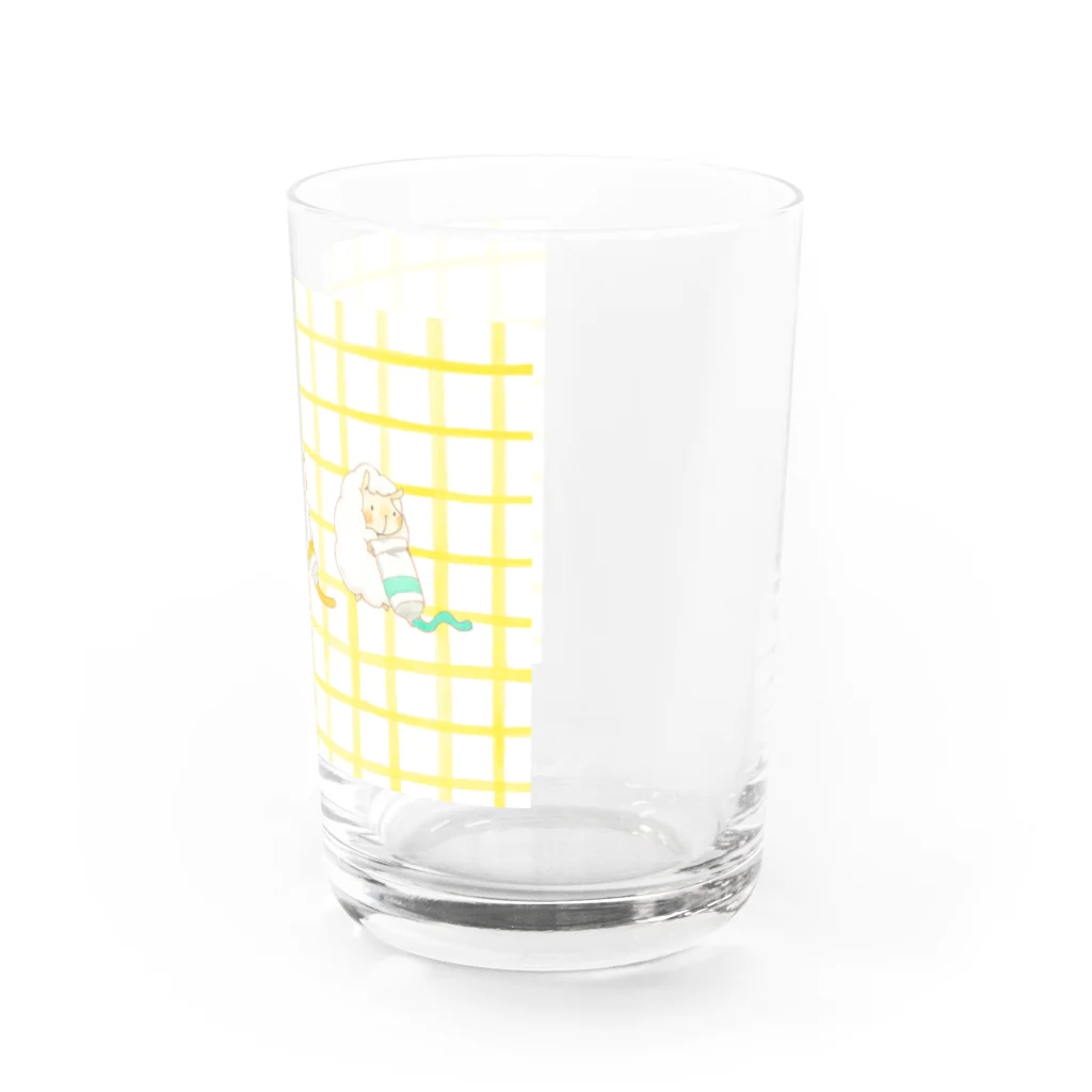 山田デイジーのえのぐひつじきいろ Water Glass :right