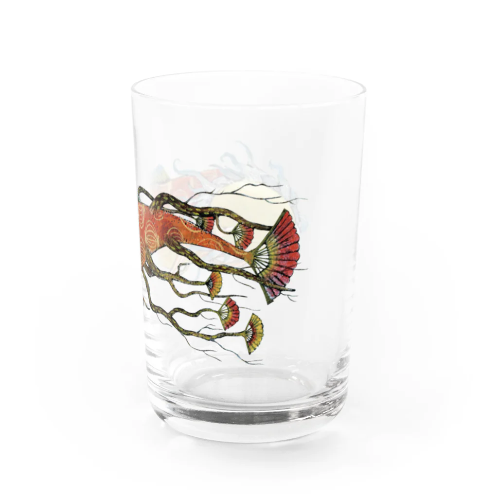 スーパーファンタジー絵描き　松野和貴の根魚 グラス右面