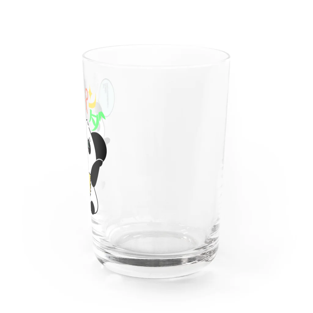 暮らしのパンダのともかくかわいいパンダちゃん Water Glass :right