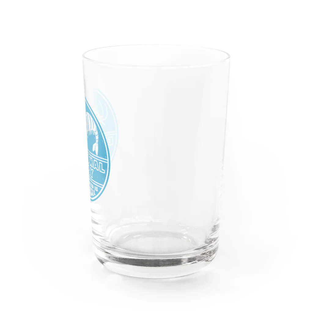 toriのおみせのえびしょなるぷれー(そらいろ) Water Glass :right