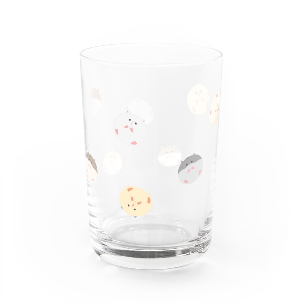 なてぃ子.  ハムスターのころころハムスター Water Glass :right