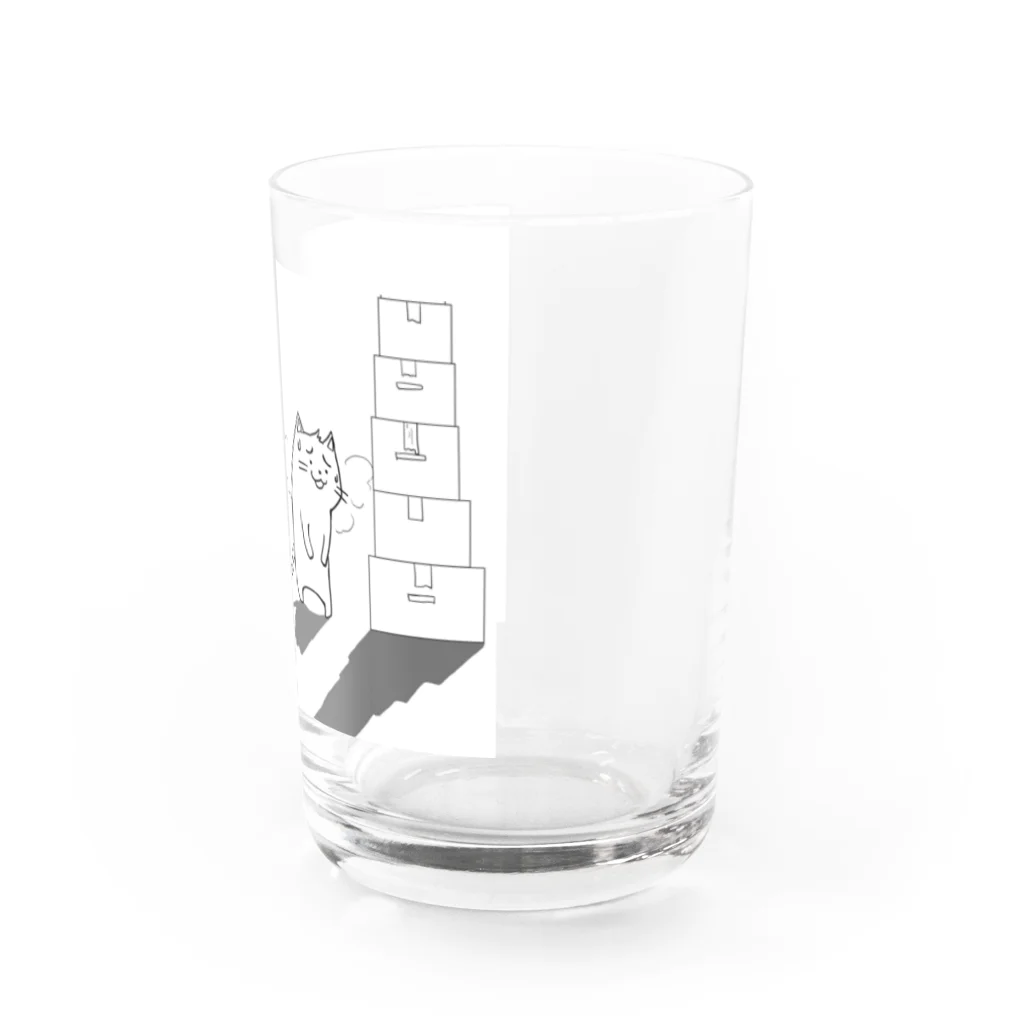 イヨノスケセンターフライのオシャっぽい、おどげでね。 Water Glass :right