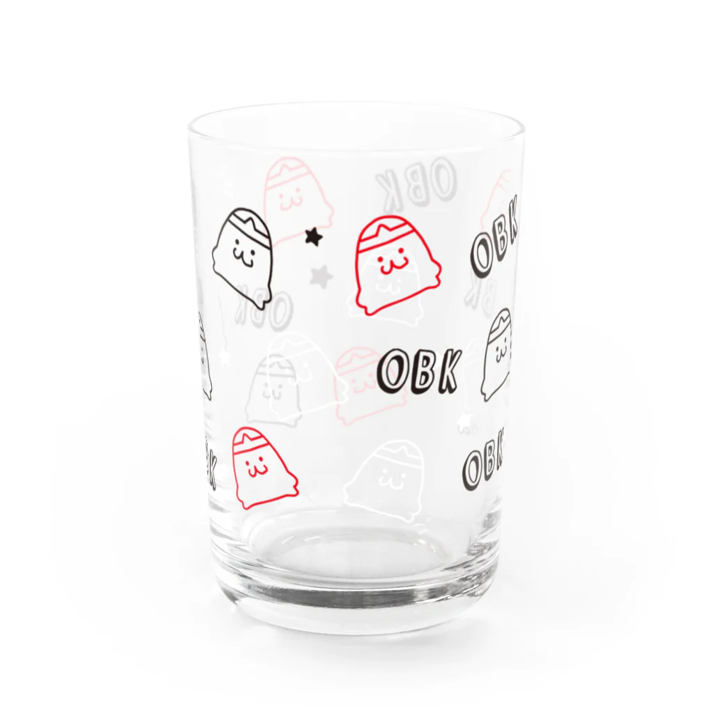 おばけくんSHOPのぐるっとおばけくん Water Glass :right