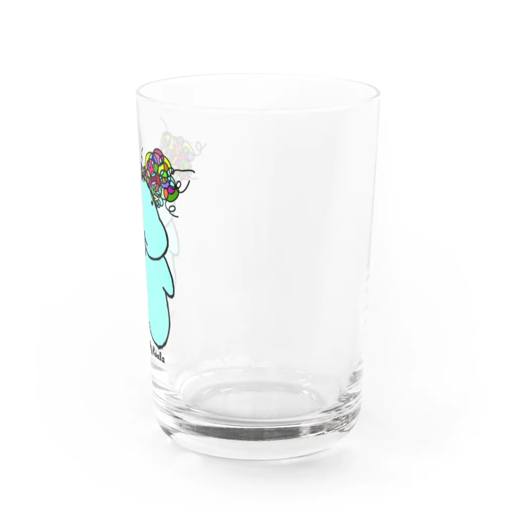 まるちょ屋のびっくらこいたよ。 Water Glass :right