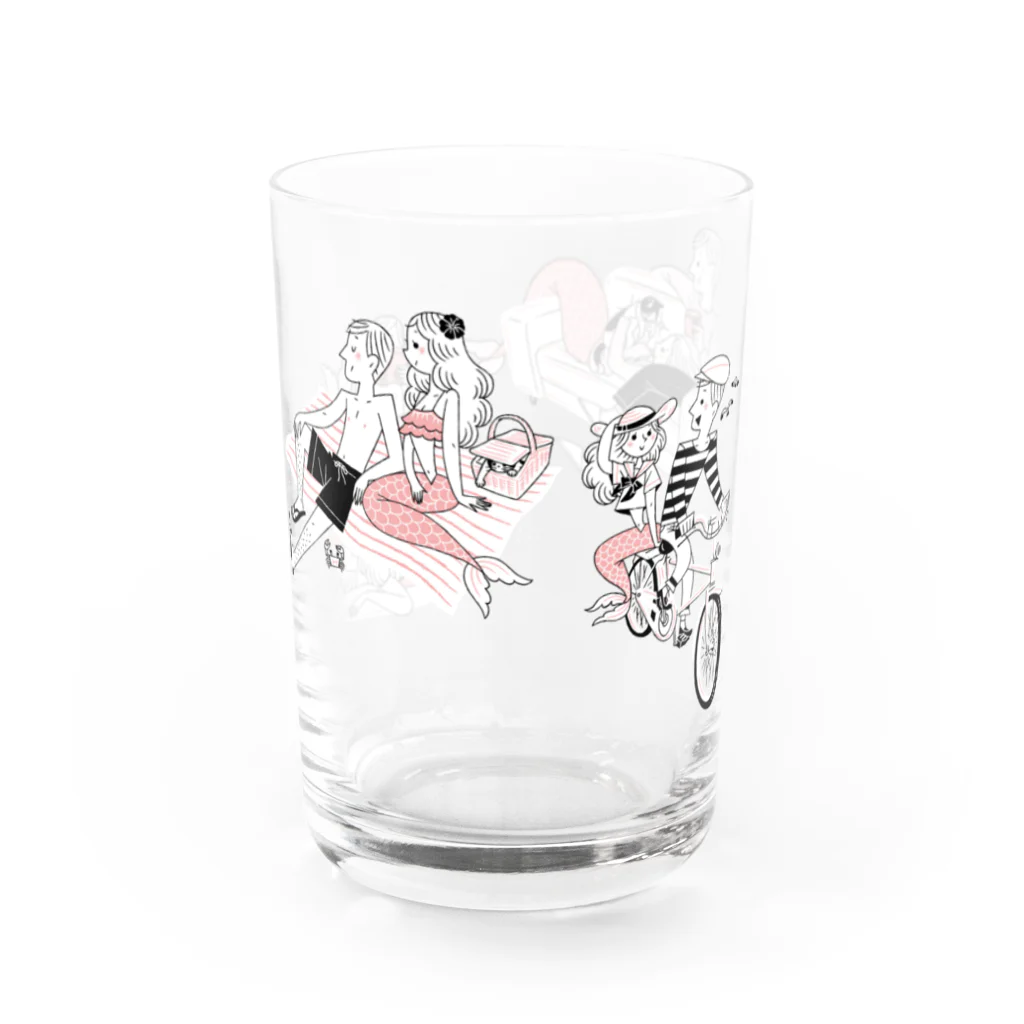 たじまなおとのグッズの人魚の恋 Water Glass :right