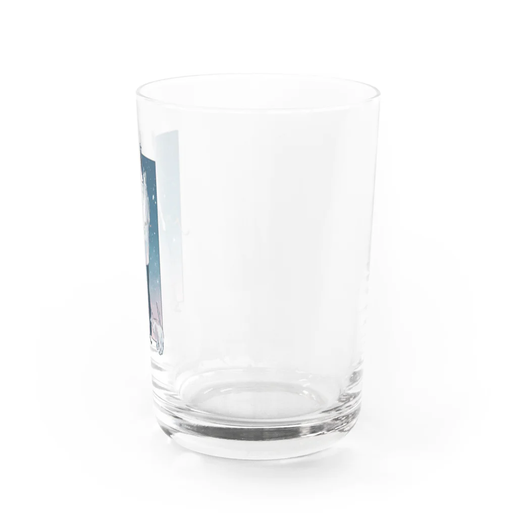 あめのじゃくのmew Water Glass :right