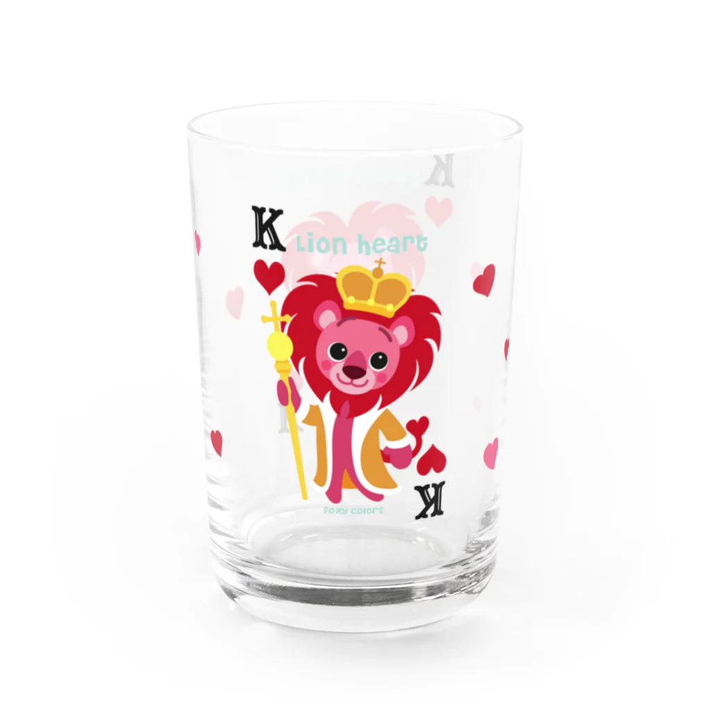 FOXY COLORSのライオンハート Water Glass :right