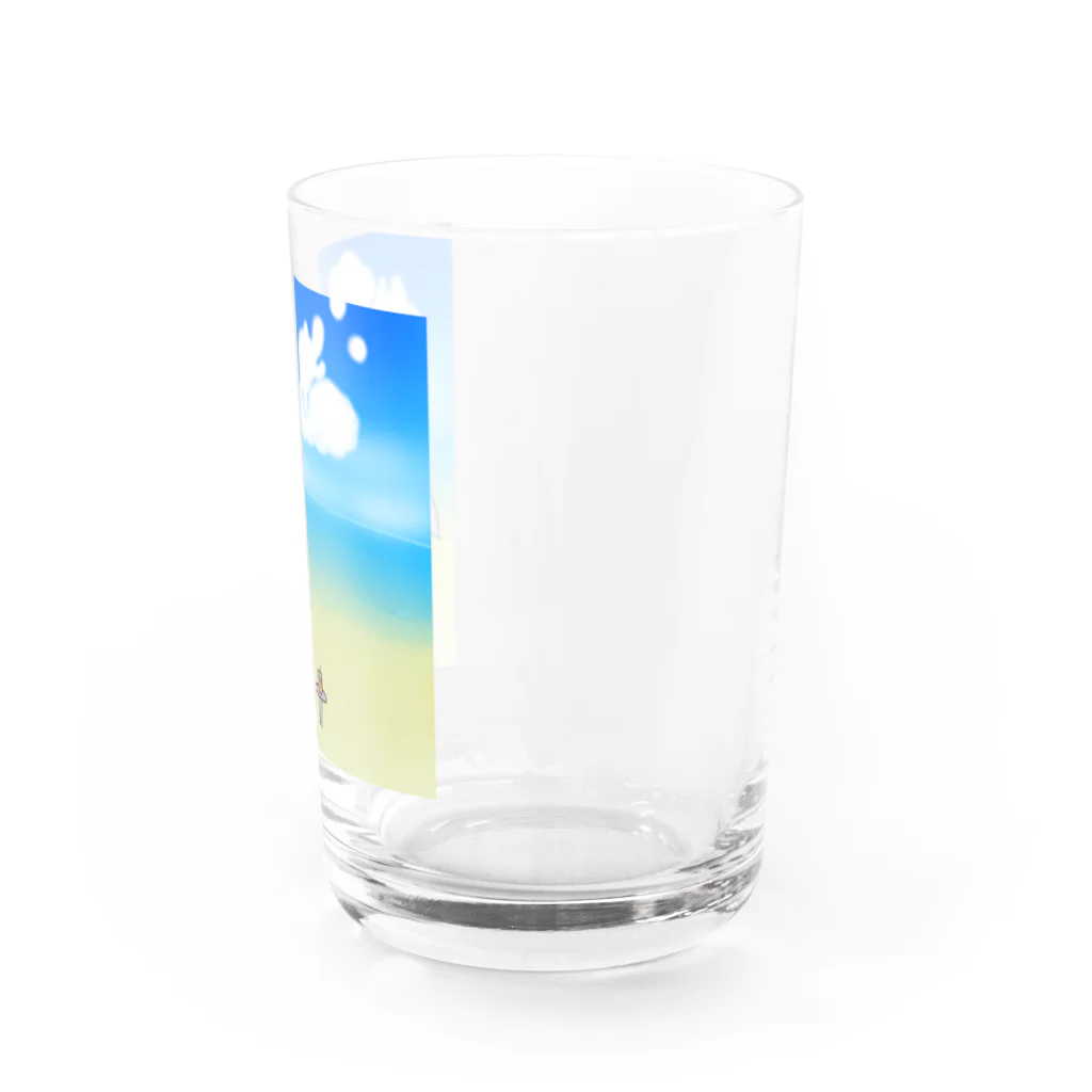 bananaのばななさんの夏 Water Glass :right