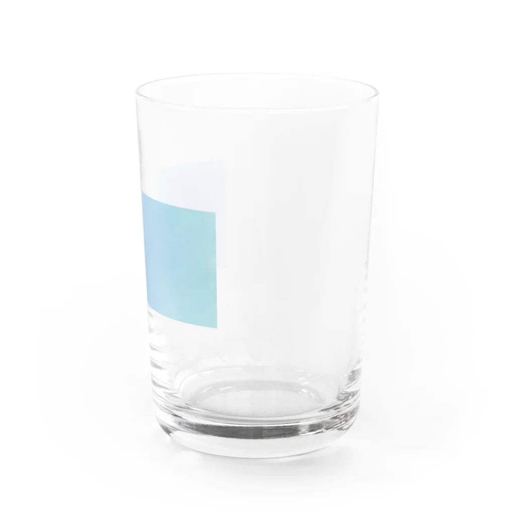 morの夕焼け時々晴れ Water Glass :right