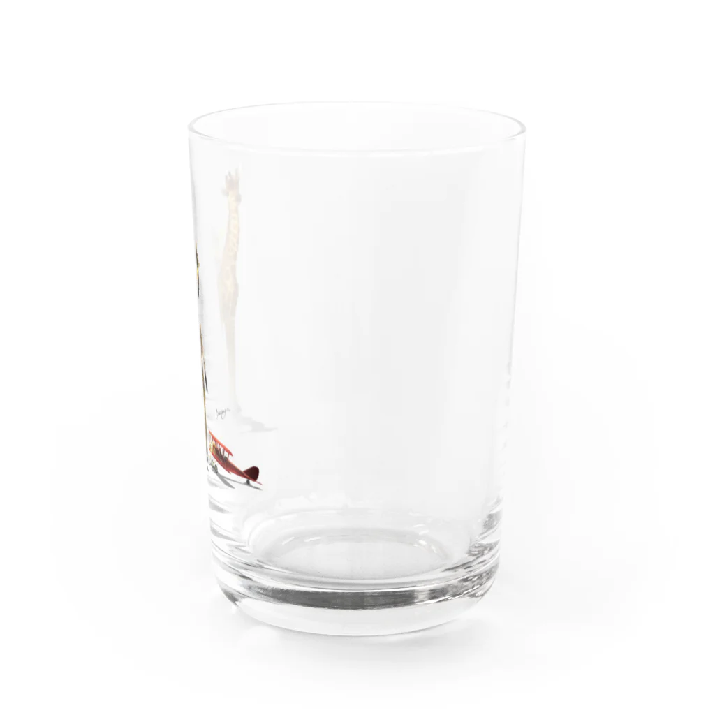 ウエダマサノブ＠アトリエ縄文じいさんのジラフハウス Type2  Water Glass :right