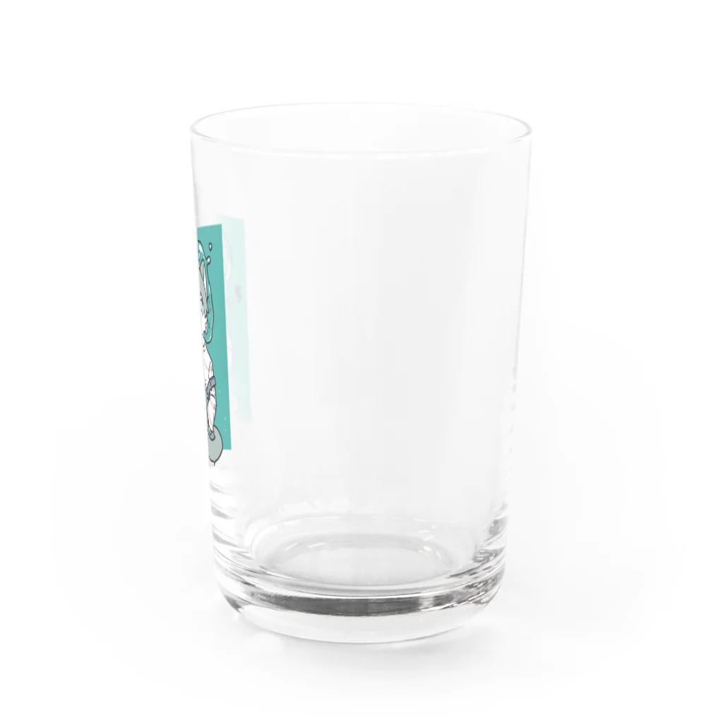 餅葛のはらぺこ Water Glass :right