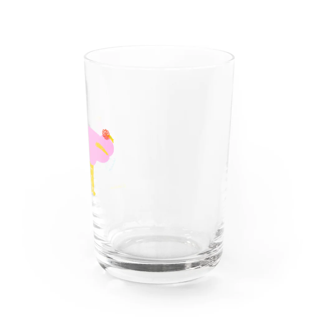  むきむき   地球生活のへでもない Water Glass :right