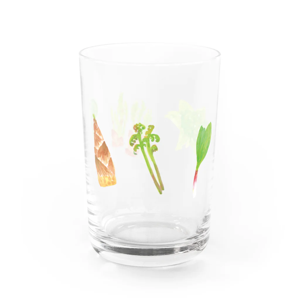 デネッカの山菜 Water Glass :right
