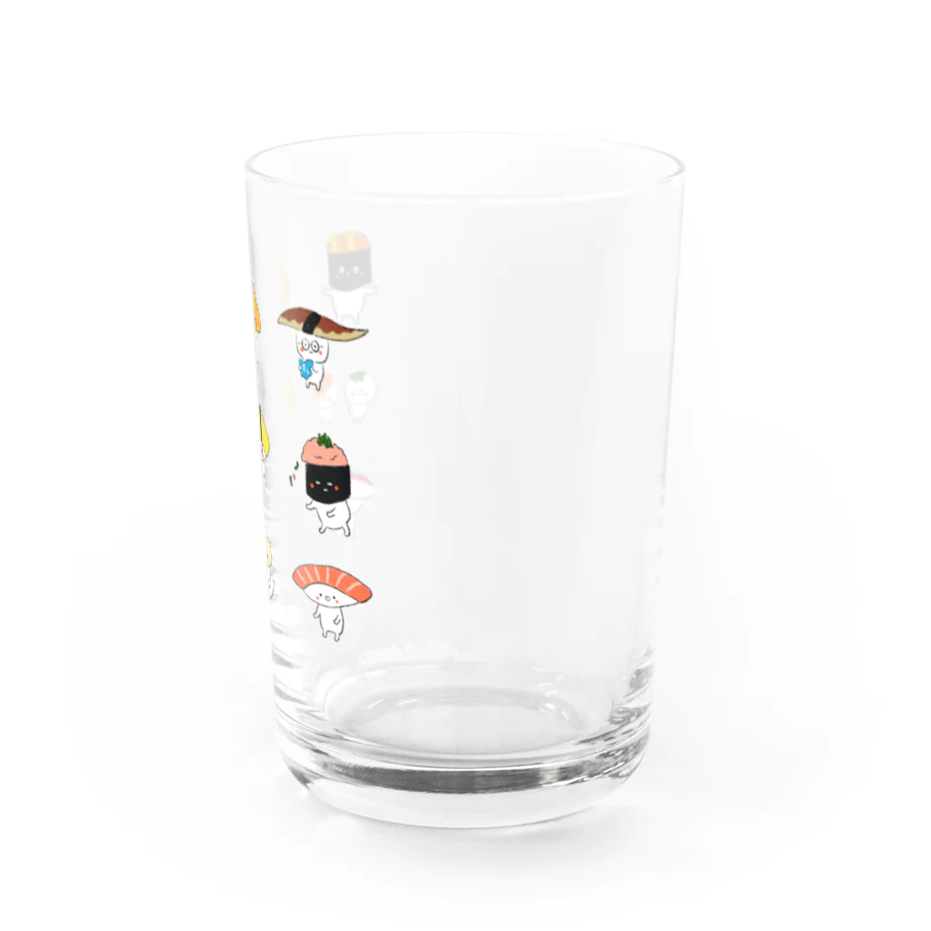 にゃーこのお寿司ようちえん🍣 Water Glass :right