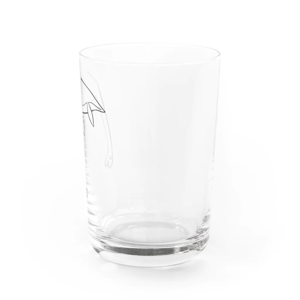 寺野ヒロシ商店のクビナガ、アンモさんに出会う Water Glass :right