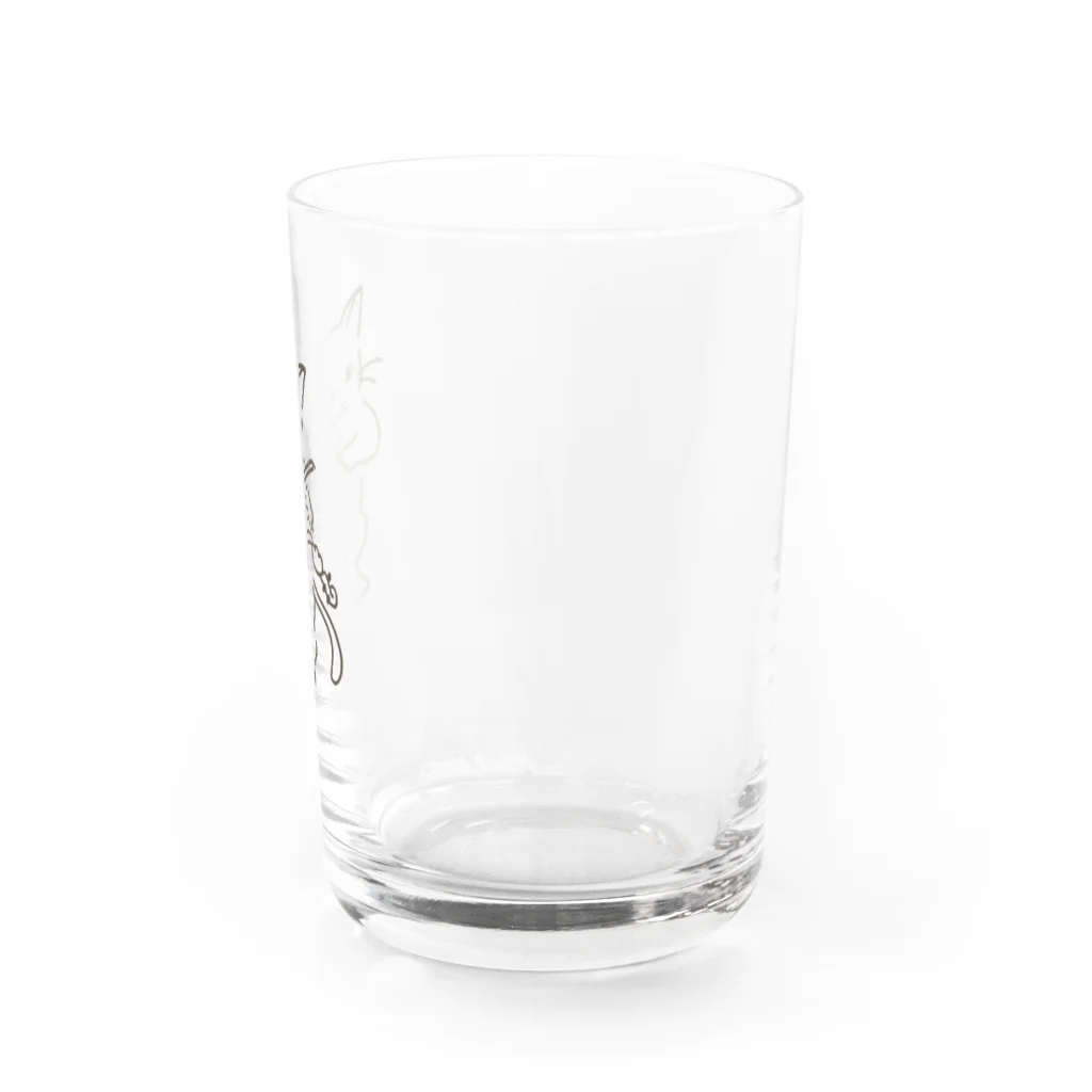 とげとげはっぱのフィドル弾く猫　1 Water Glass :right