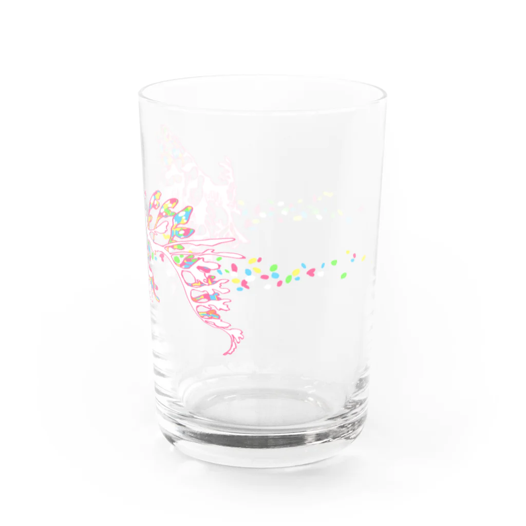 ふぃとんち堂のリーフィーシードラゴン Water Glass :right