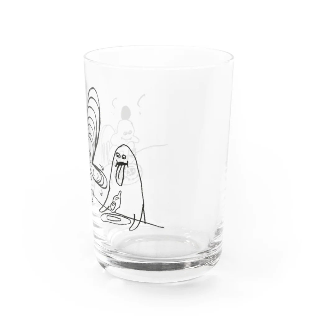 تʎɐssıのタベモノ Water Glass :right