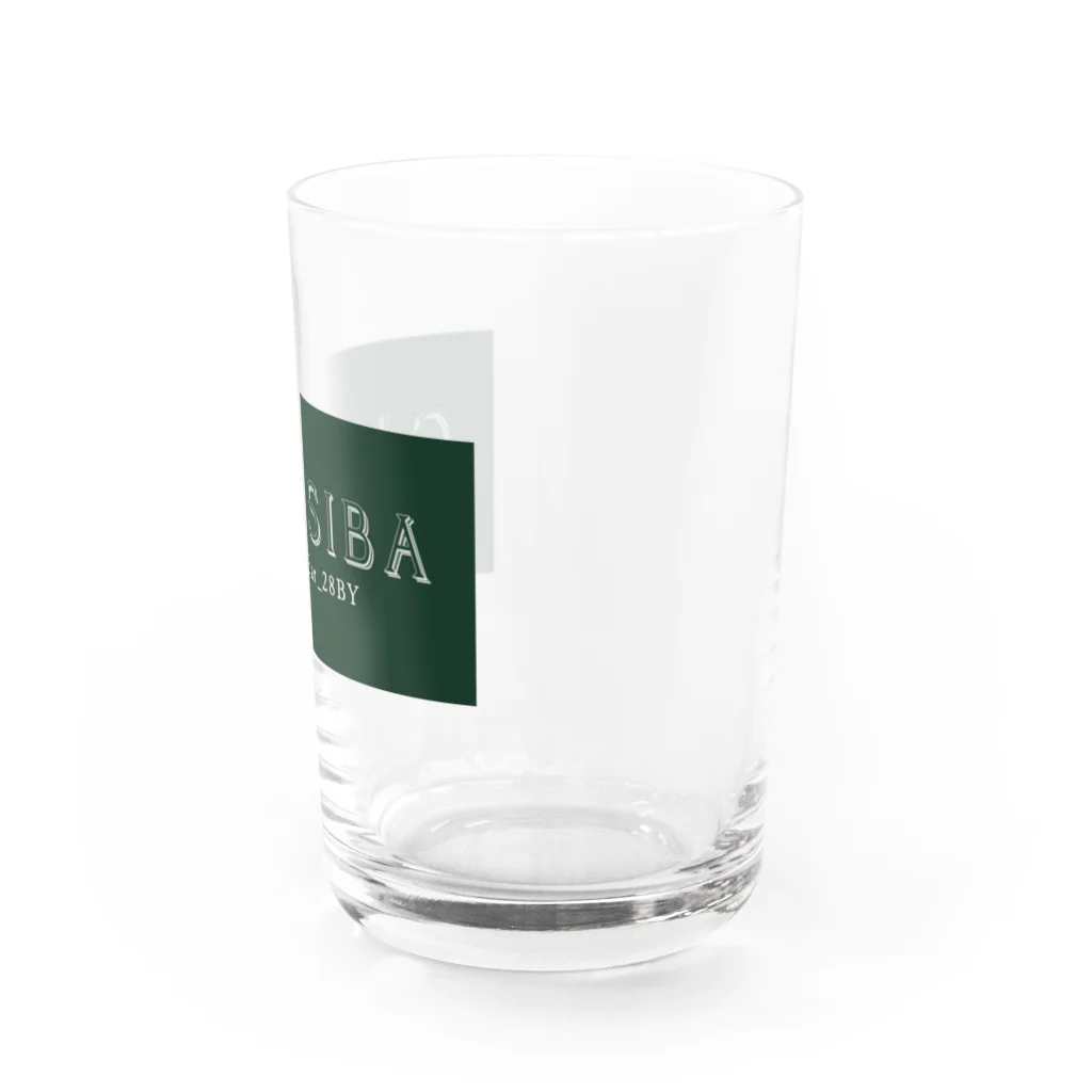 Hostel&Bar CAMOSIBA OfficialのCAMOSIBA logo for drink Water Glass :right