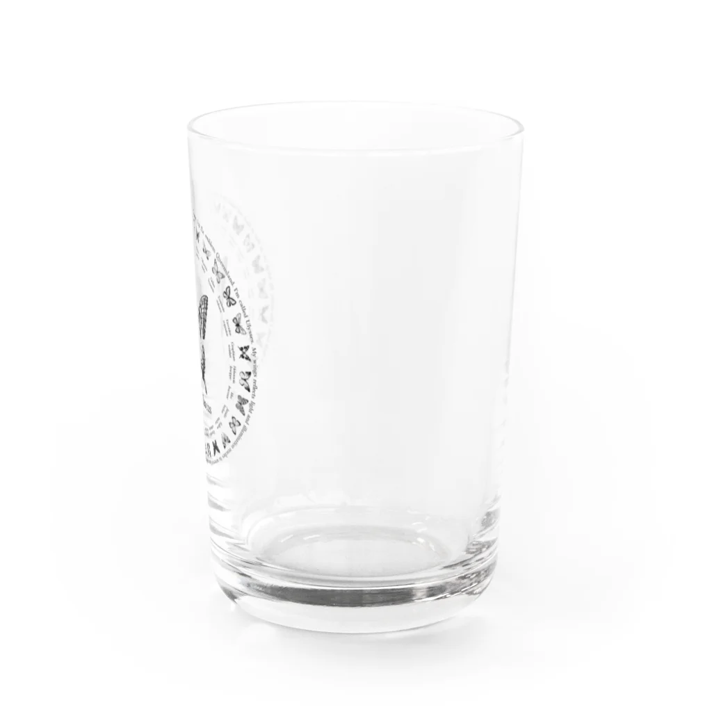 NEROの26 butterflies Water Glass :right