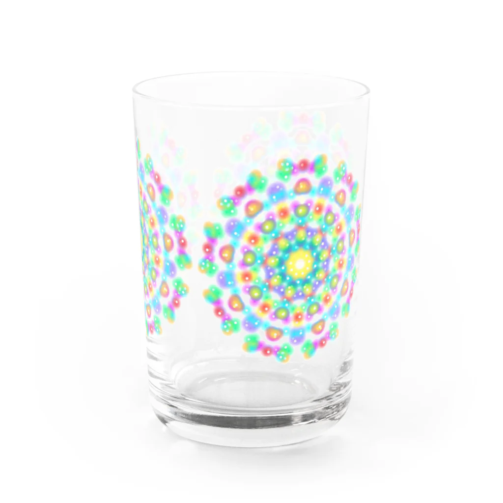 まりわのお店 HOSHIYAの脳内✰万華鏡花火✰和柄✰ほか✰　の三花火 Water Glass :right