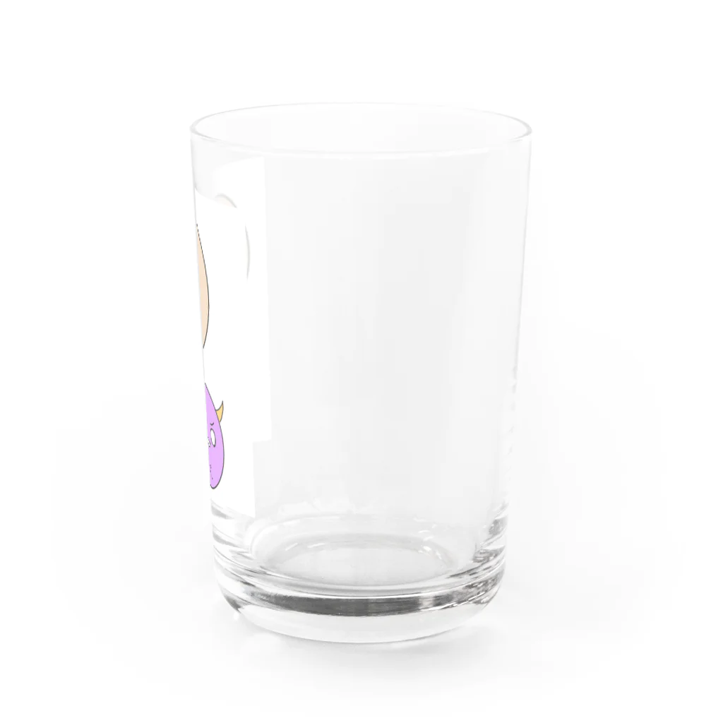 fesのコロナ君💢 Water Glass :right