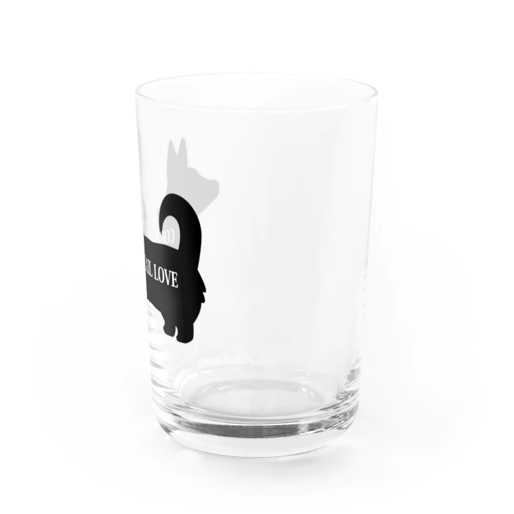 P-natsu Shopのcori tail LOVE Water Glass :right