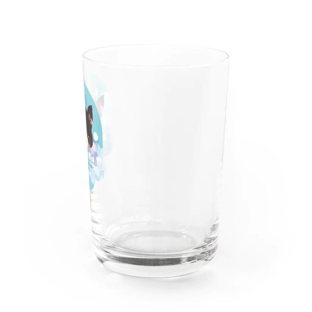milkchaiのアイスねこ Water Glass :right