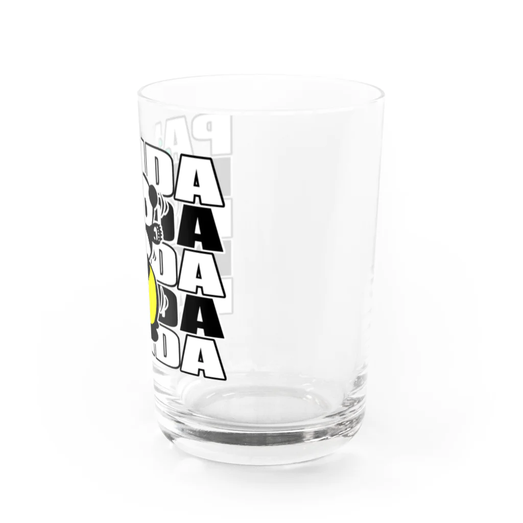 borncoolaのPANDA Water Glass :right