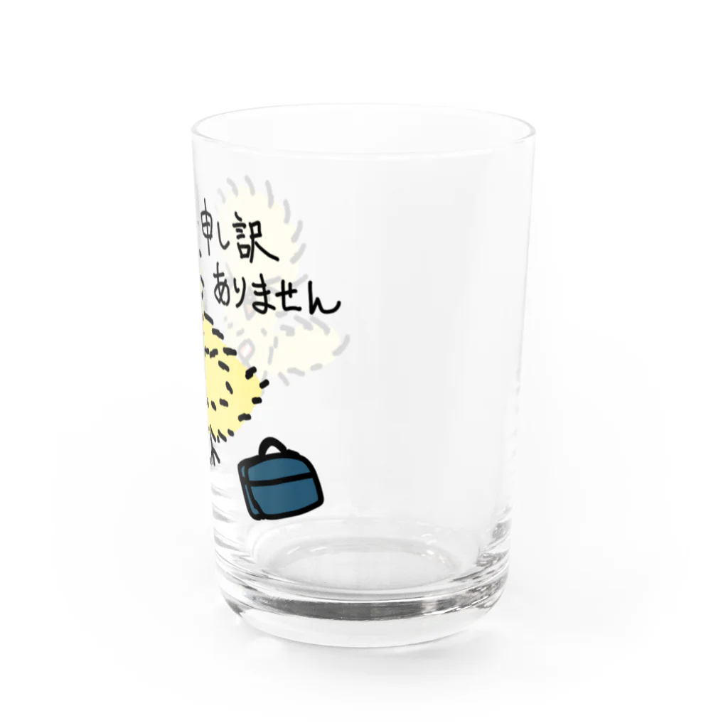 旅々PHOTOのひよっ子社員 Water Glass :right