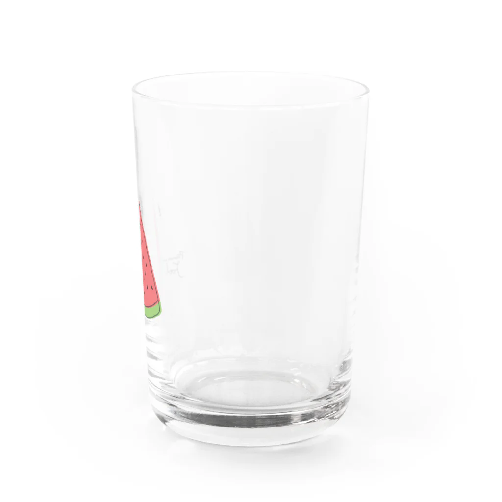 Oz.のちょっとバカにしてくるスイカ。 Water Glass :right