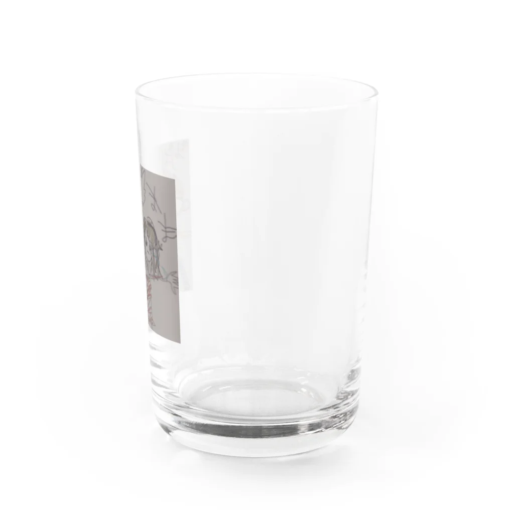 レアチムケーキのアダルトチルドレン Water Glass :right