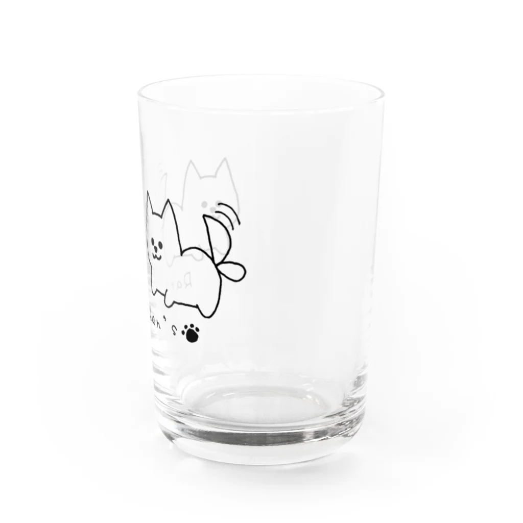 SOD女子社員　吉岡明日海公式グッズのラルちゃんグラス Water Glass :right