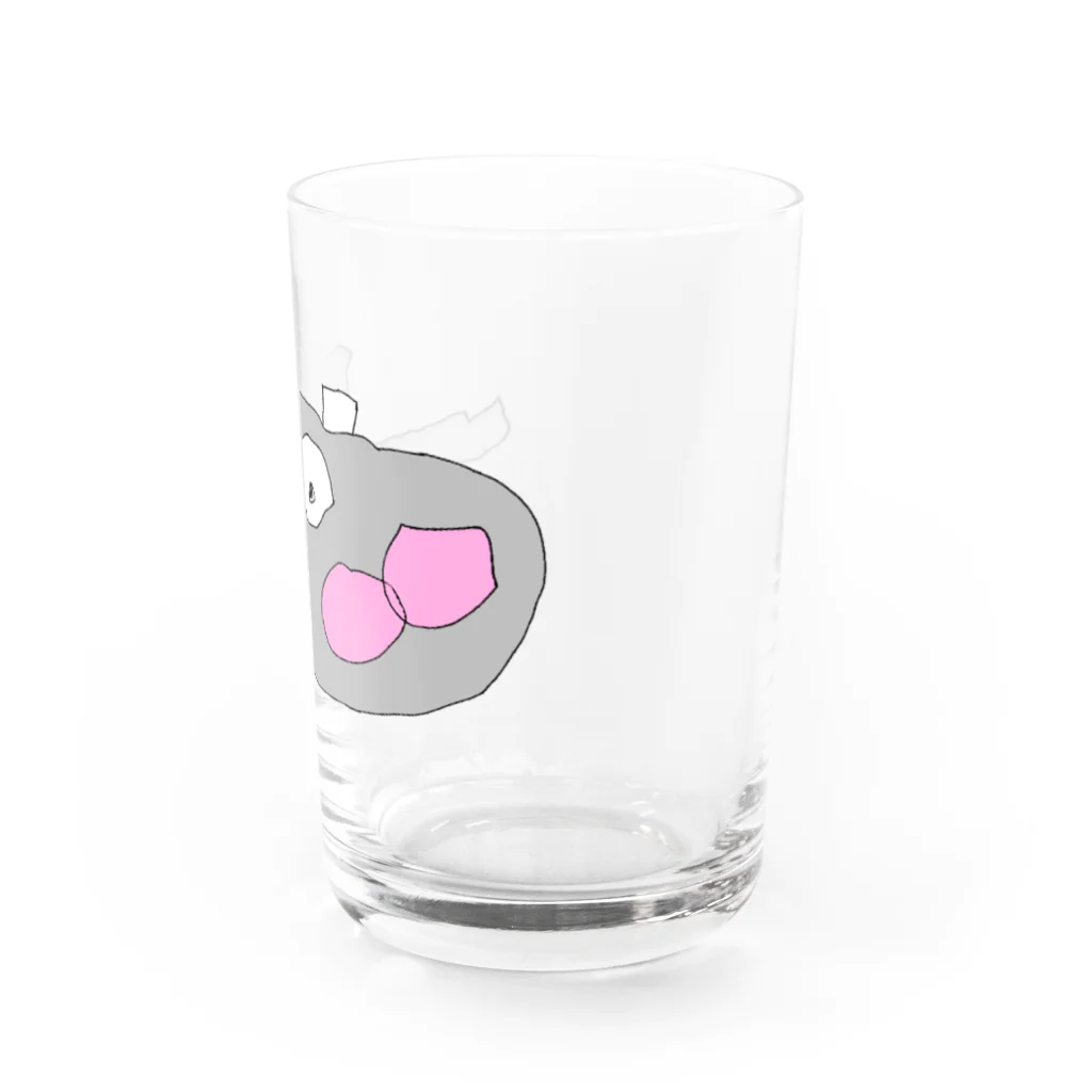 honehoneのぞう Water Glass :right