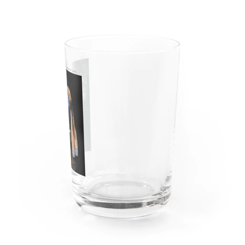 Ran.の真珠の耳飾りの少女#smoker Water Glass :right