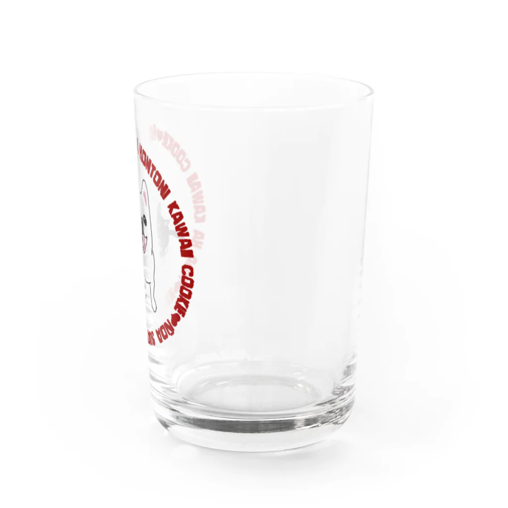 狐花's shopののあとクッキー2 Water Glass :right