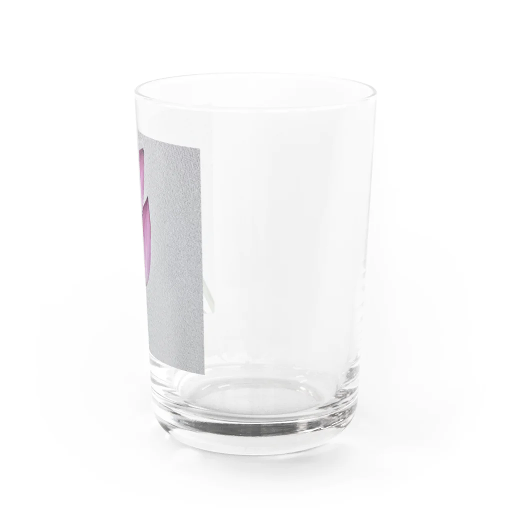 都の蓮の花 Water Glass :right